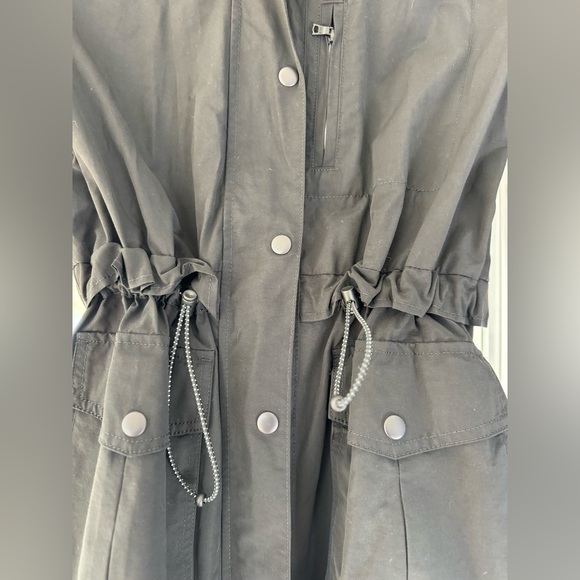 J Crew black rain jacket size XXS - Picture 6 of 6